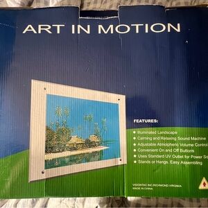 NIB Vintage Visiontac Art in Motion picture